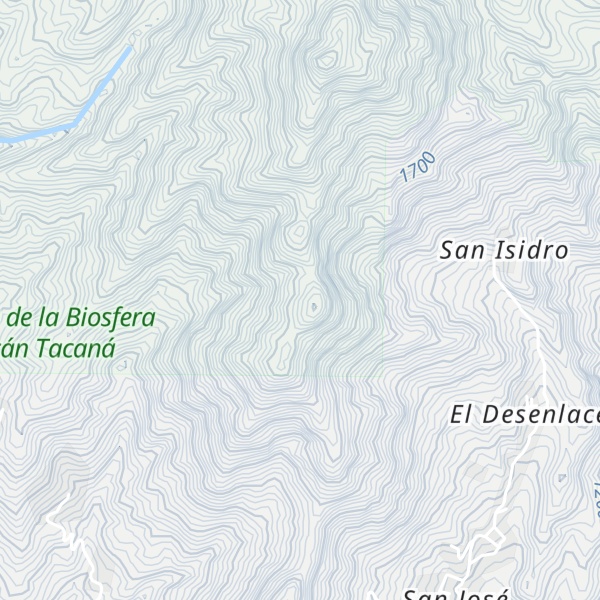 Map of Cresta de Gallo