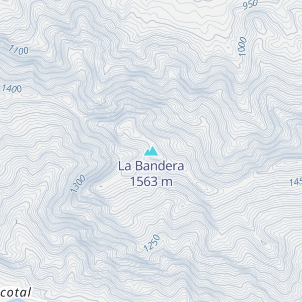 Map of La Bandera