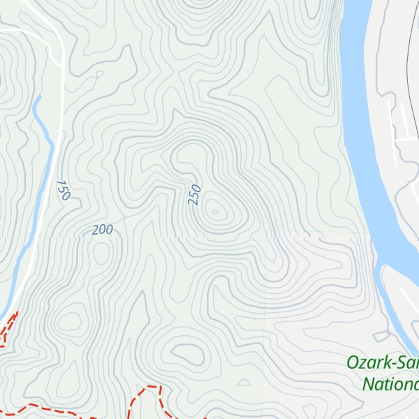 Map of Hickory Knob