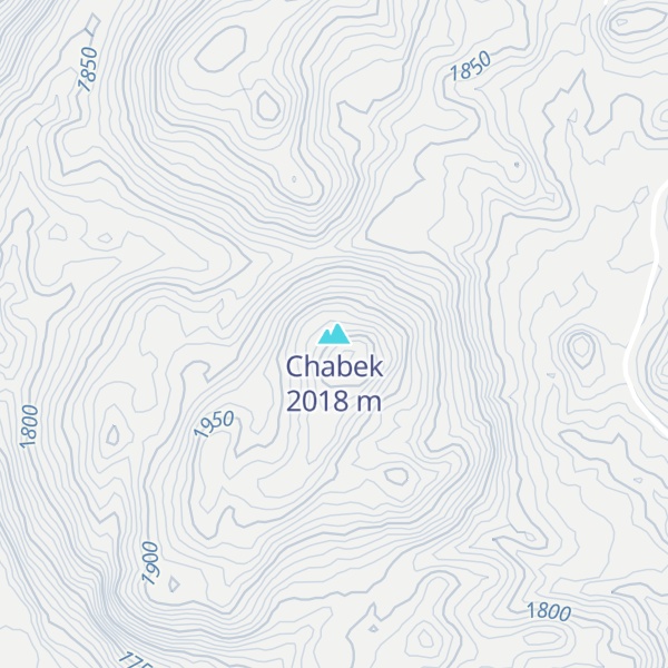 Map of Chabek