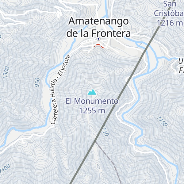 Map of El Monumento