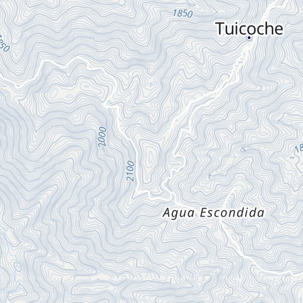 Map of Loma Bonita
