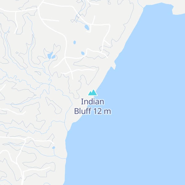 Map of Indian Bluff