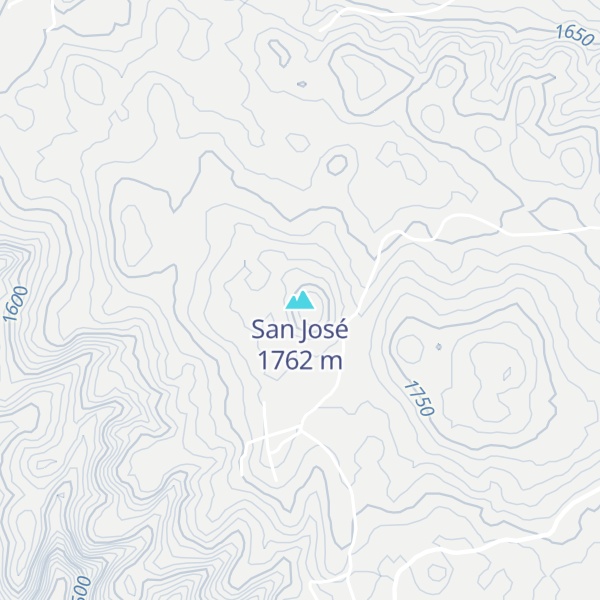 Map of San José