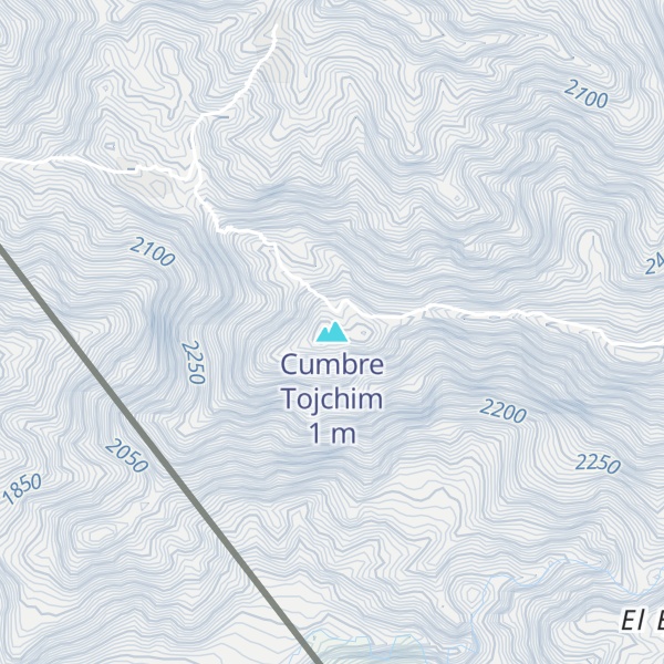 Map of Cumbre Tojchim