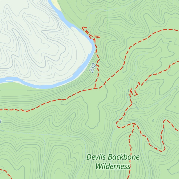 Map of McGarr Ridge