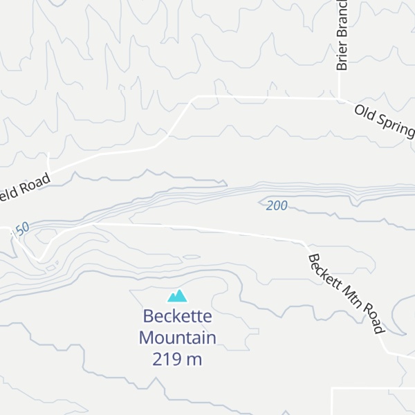 Map of Devils Backbone