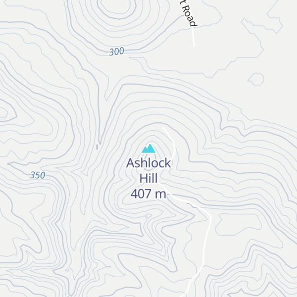 Map of Ashlock Hill