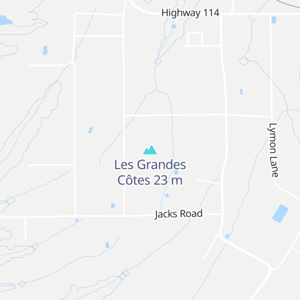 Map of Les Grandes Côtes