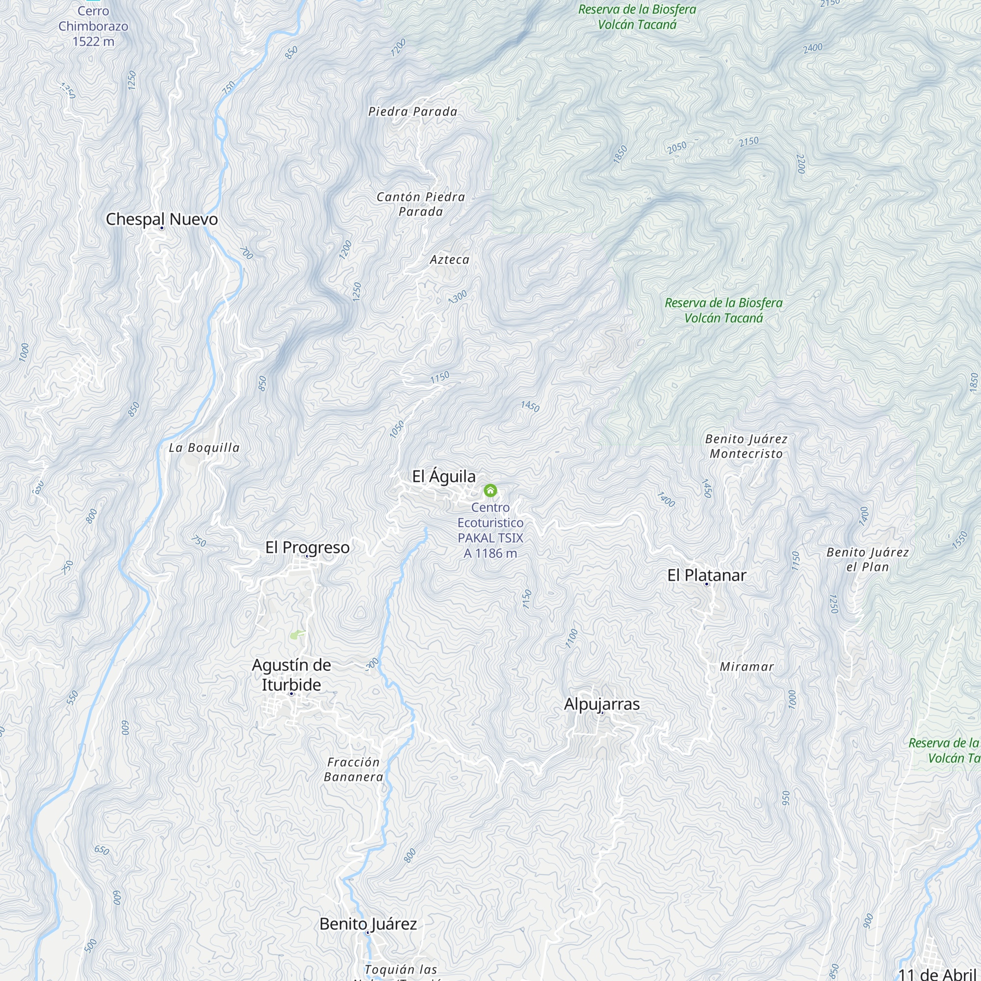 Centro Ecoturistico PAKAL TSIX A map