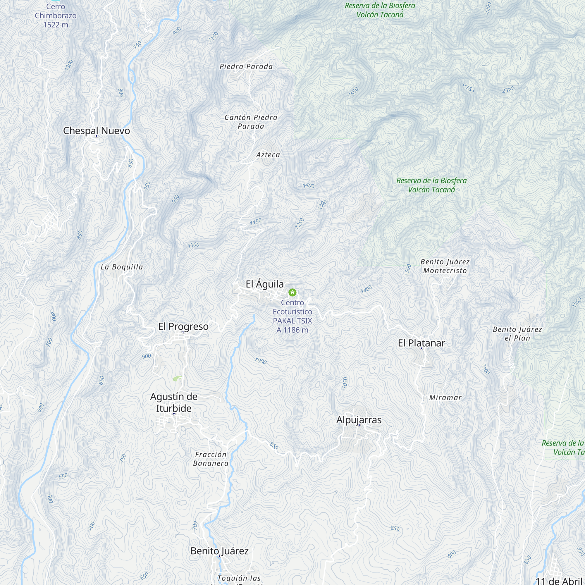 Centro Ecoturistico PAKAL TSIX A map