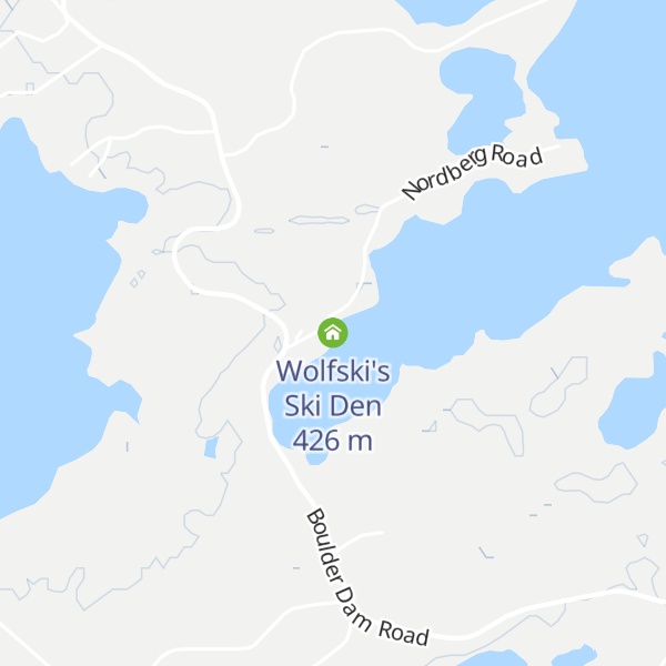 Map of Wolfski's Ski Den