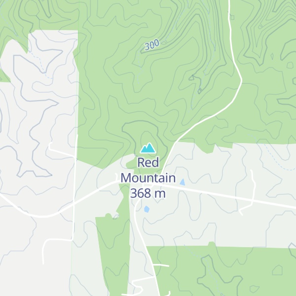 Map of Red Mountain