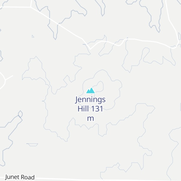 Map of Jennings Hill