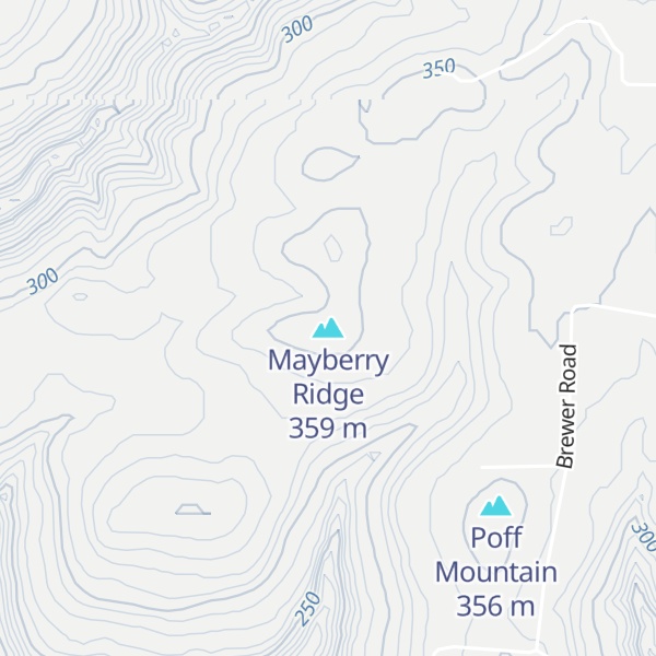 Map of Mayberry Ridge