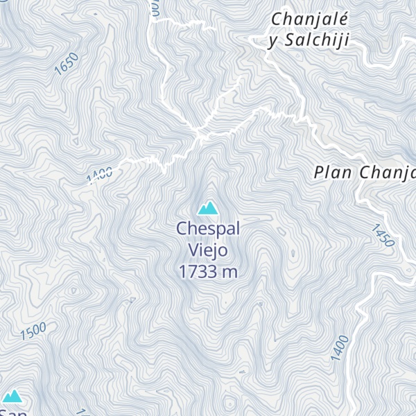 Map of Chespal Viejo