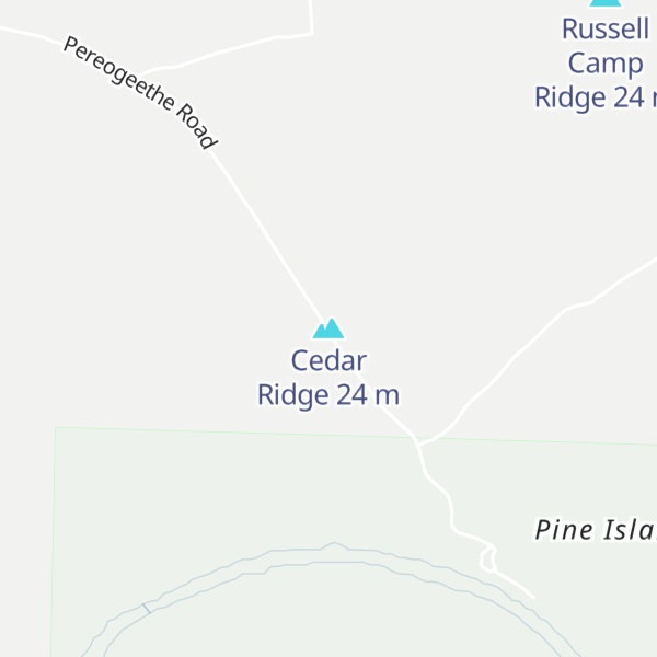 Map of Cedar Ridge