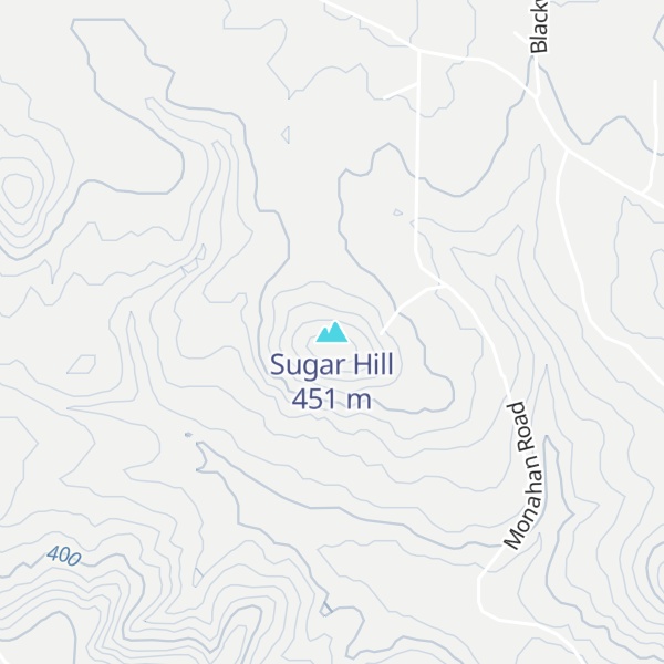 Map of Sugar Hill