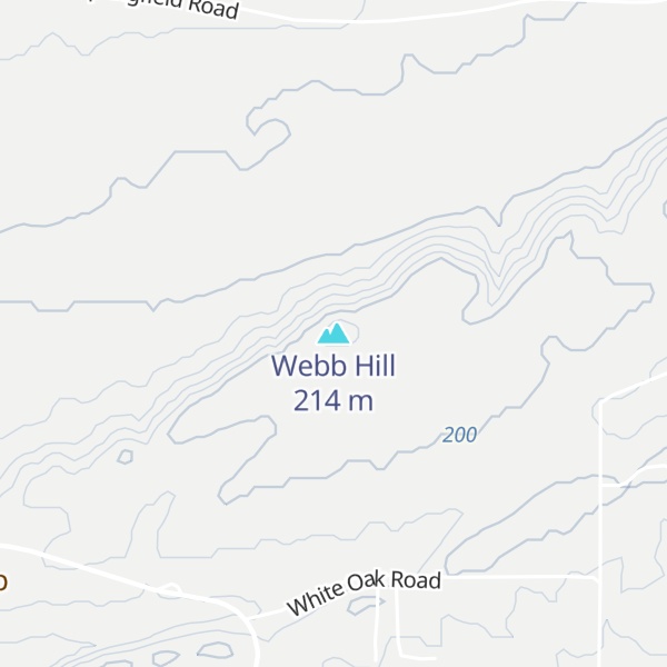 Map of Webb Hill