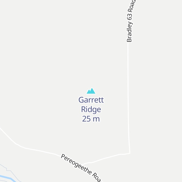 Map of Garrett Ridge