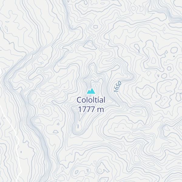 Map of Cololtíal