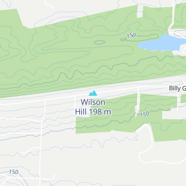 Map of Wilson Hill