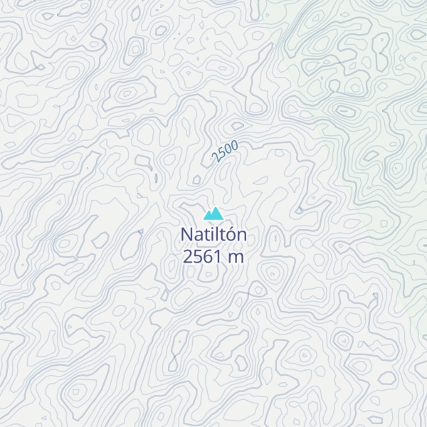 Map of Natiltón