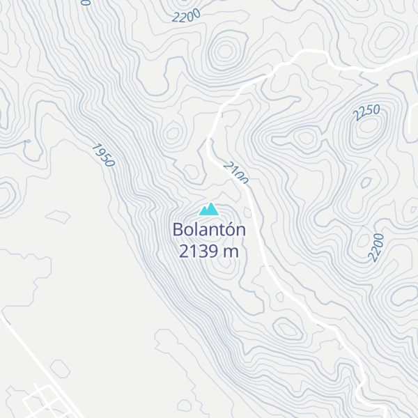 Map of Bolantón