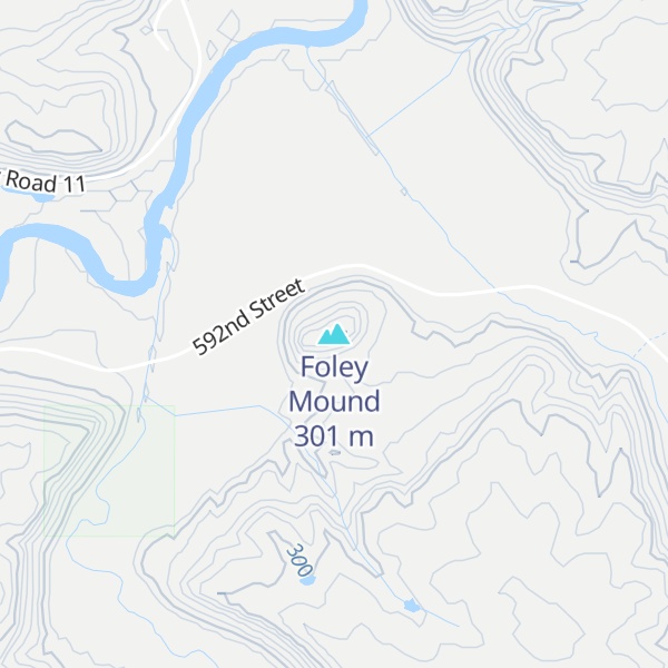 Map of Foley Mound