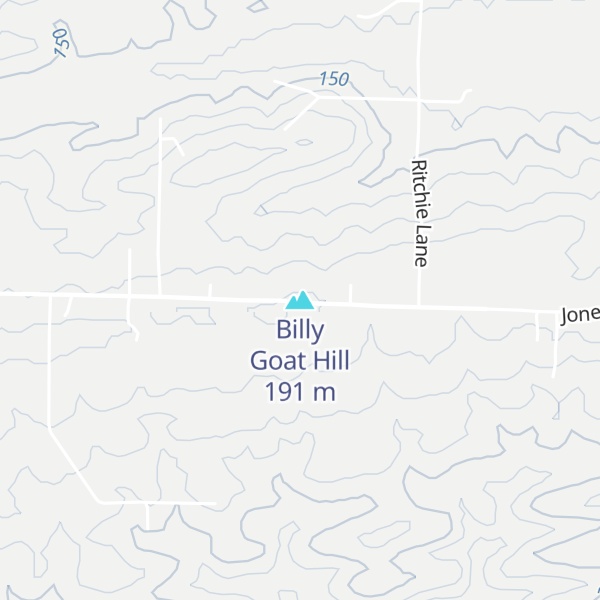 Map of Billy Goat Hill