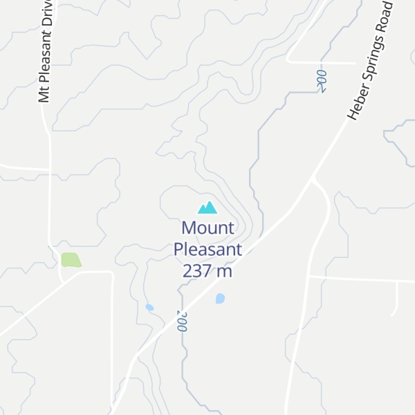 Map of Mount Pleasant