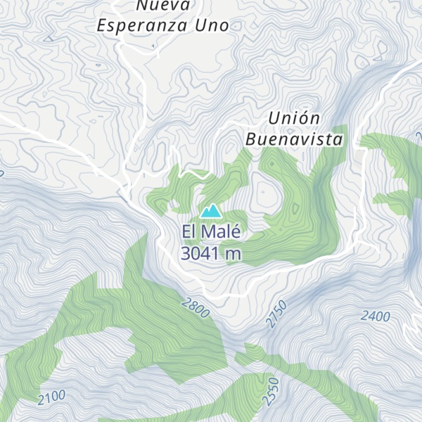 Map of El Malé