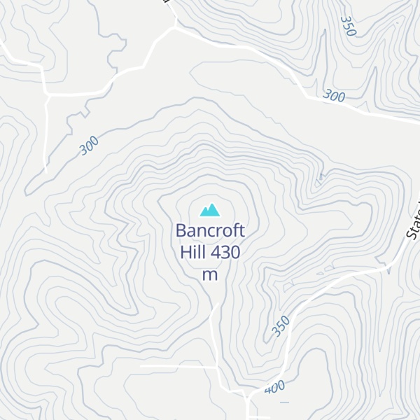 Map of Bancroft Hill