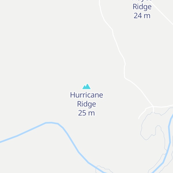 Map of Hurricane Ridge