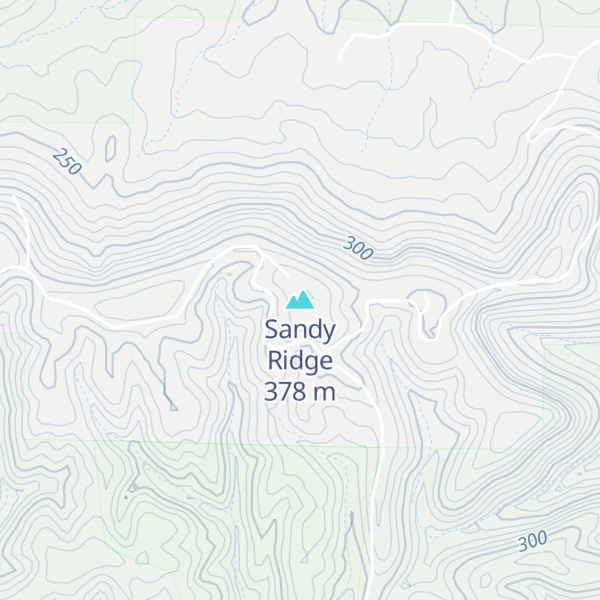 Map of Sandy Ridge