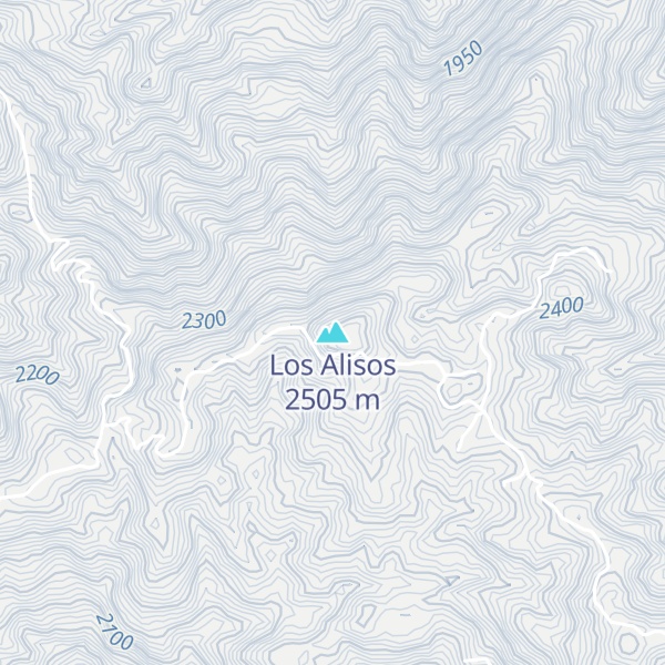 Map of Los Alisos