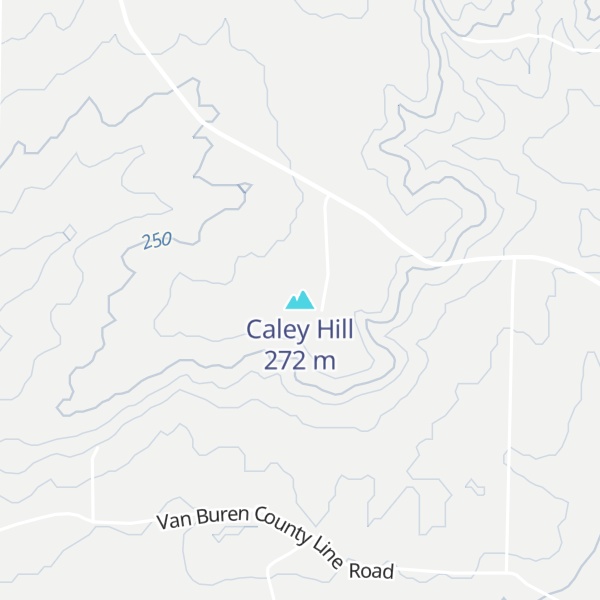 Map of Caley Hill