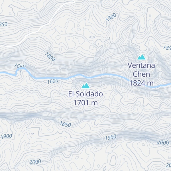 Map of El Soldado