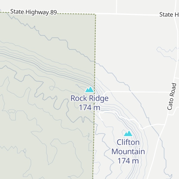 Map of Rock Ridge