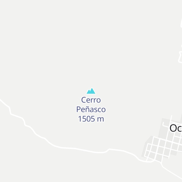 Map of Cerro Peñasco