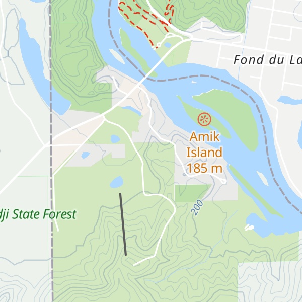 Map of Mountain Lodge