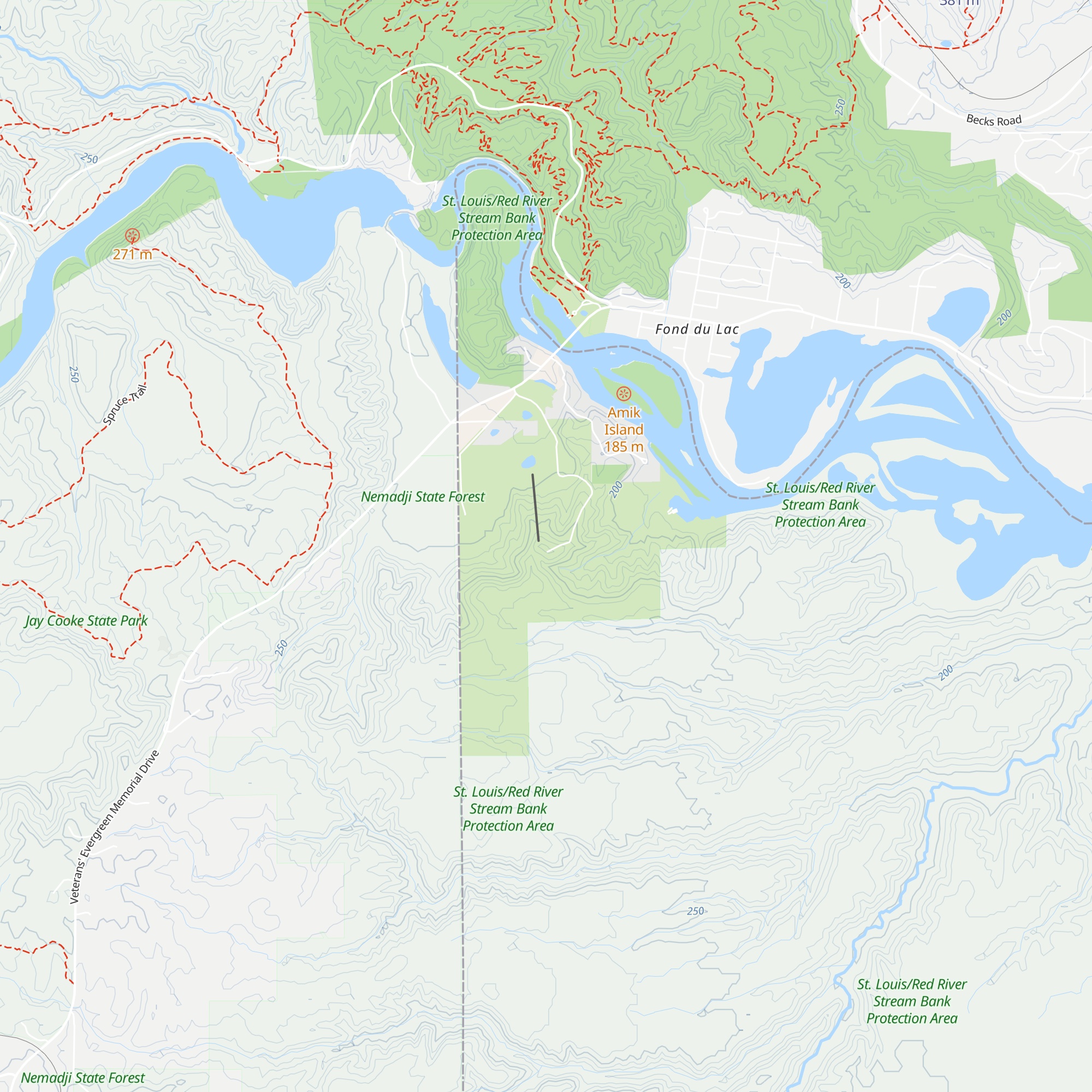 Trophy Lodge map