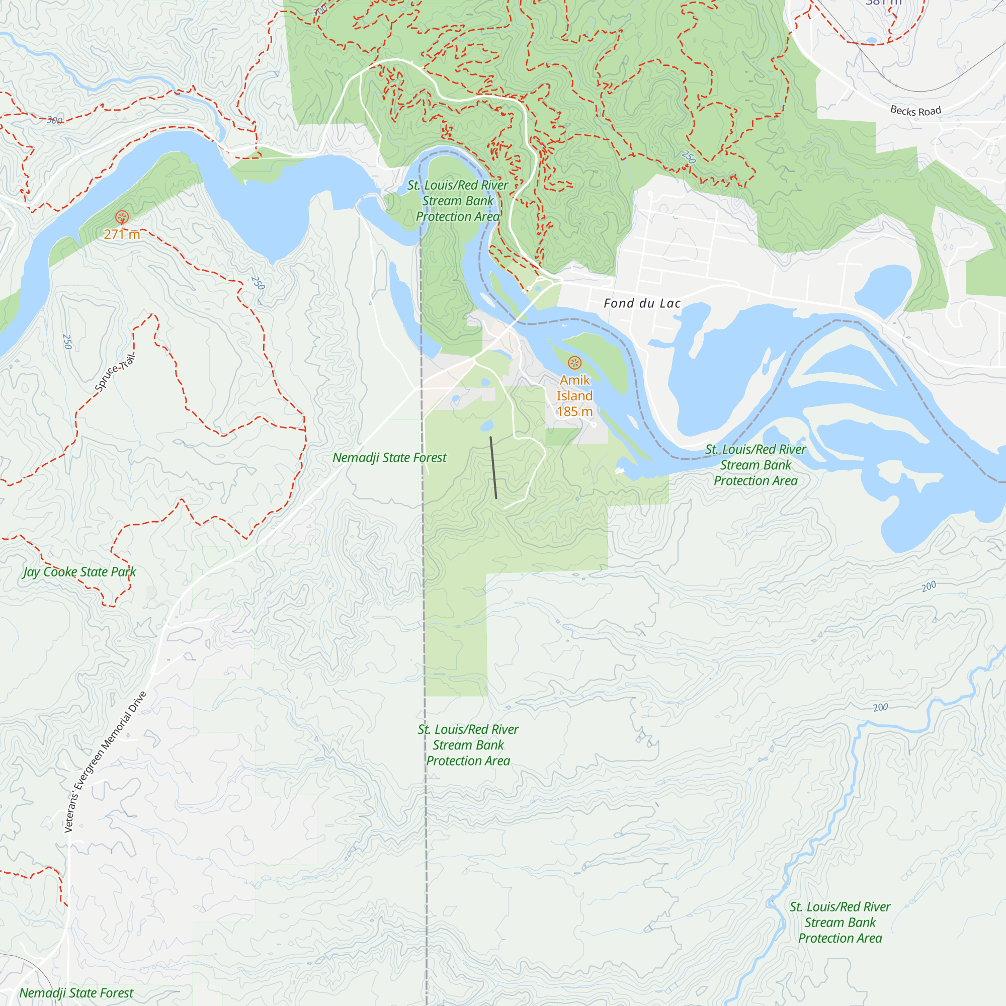 Trophy Lodge map