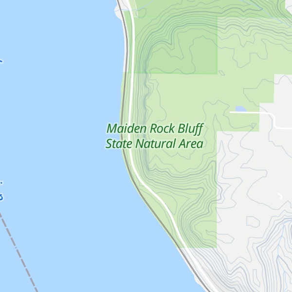 Map of Maiden Rock