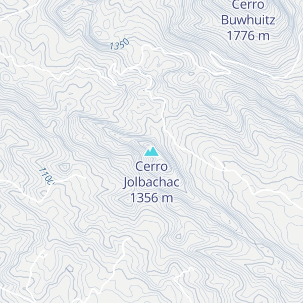 Map of Cerro Jolbachac