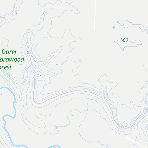 Map of Chance Hollow Hill