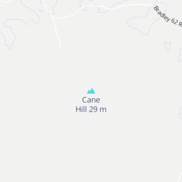 Map of Cane Hill