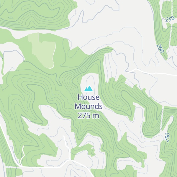 Map of House Mounds
