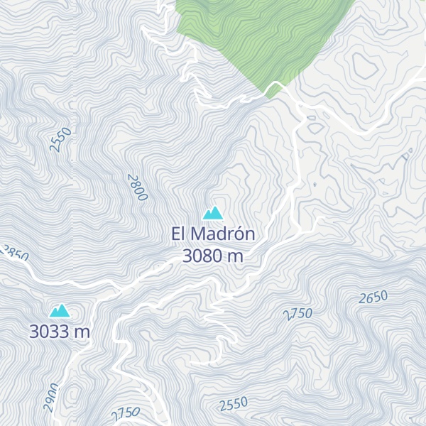 Map of El Madrón