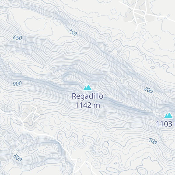 Map of Regadillo